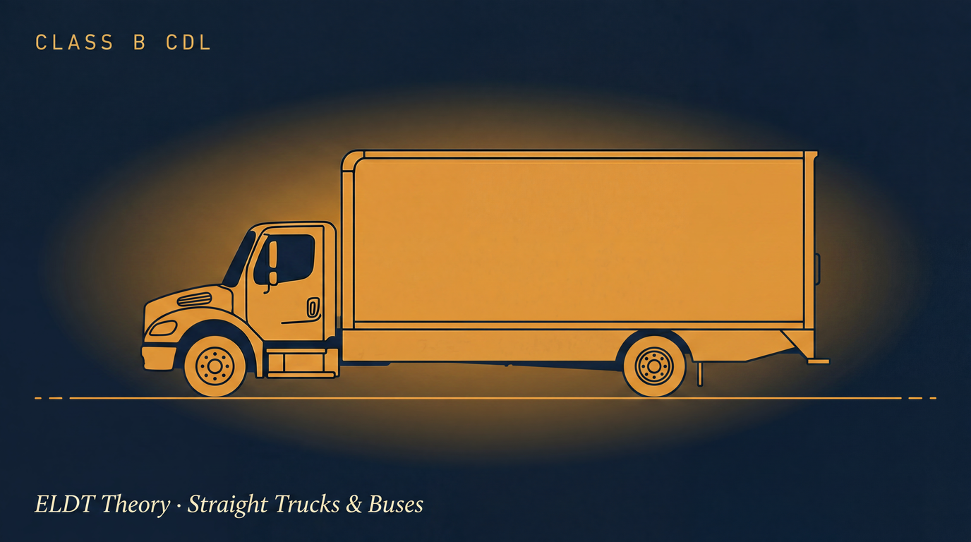 Class B CDL Course