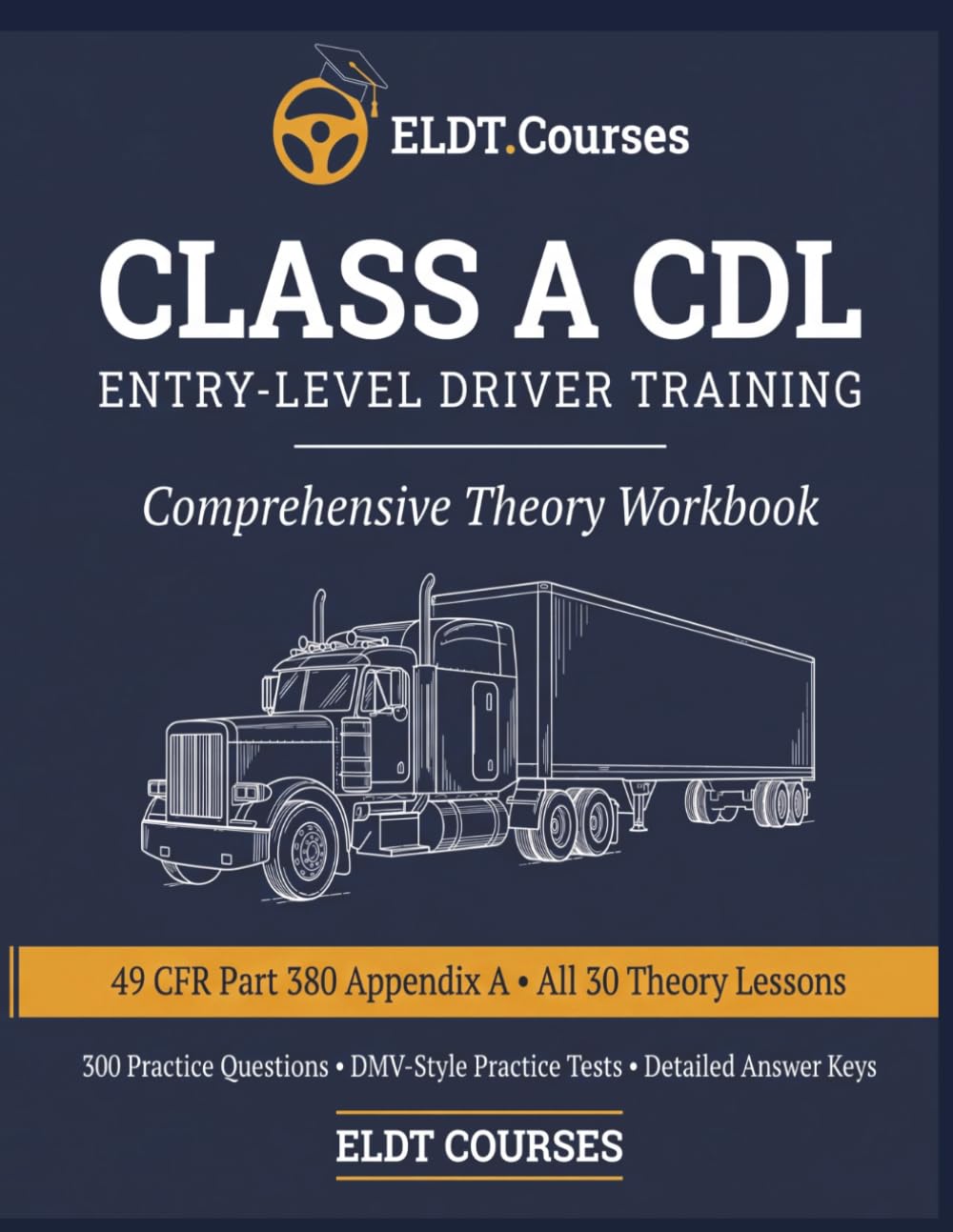 Class A CDL Workbook cover