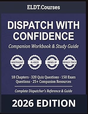 Dispatch with Confidence Companion Workbook cover