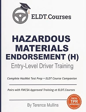 HazMat ELDT Study Guide cover