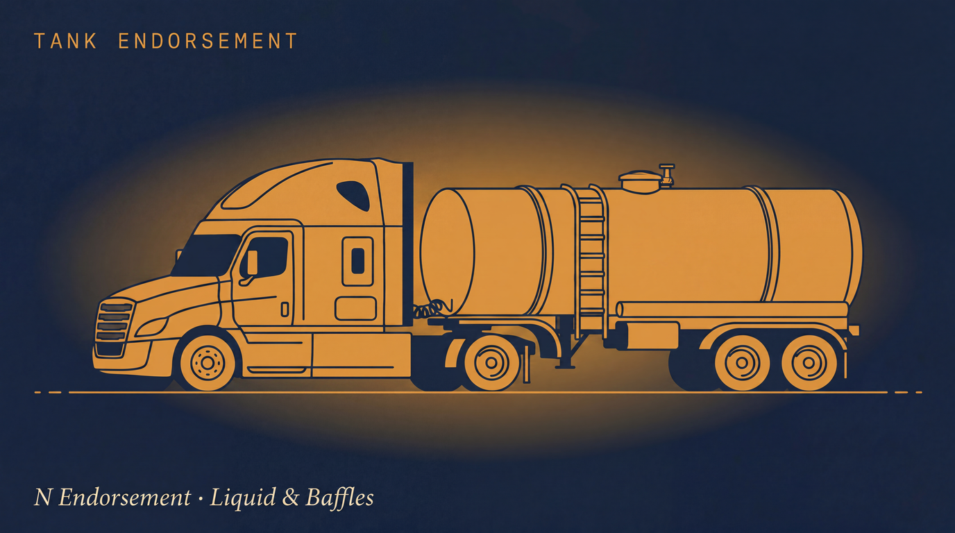 Tank Vehicle (N) Endorsement ELDT theory course